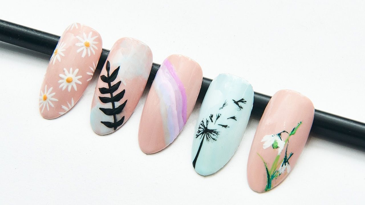 3. 30+ Best Spring Nail Designs of 2021 - Glamour - wide 4